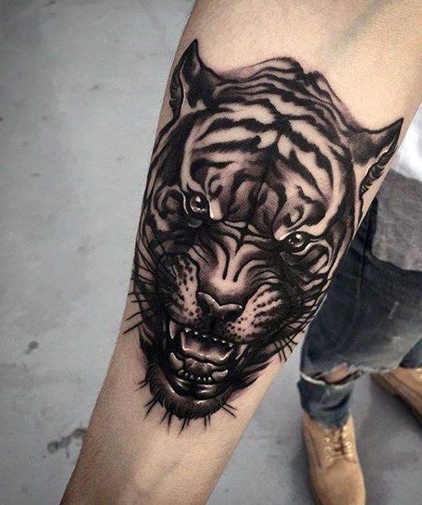 Tatouage tigre: 88 Meilleurs tatouages et leur signification