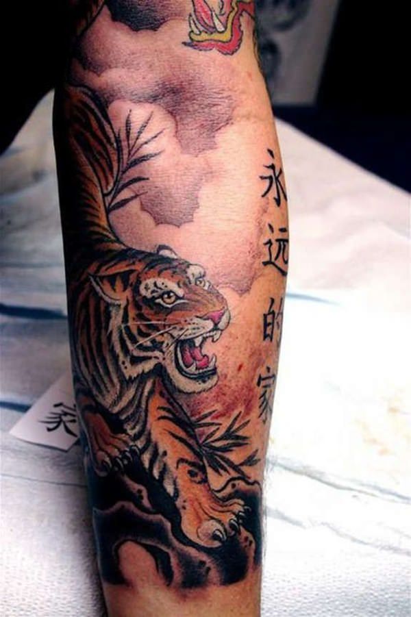 tatouage tiger 185