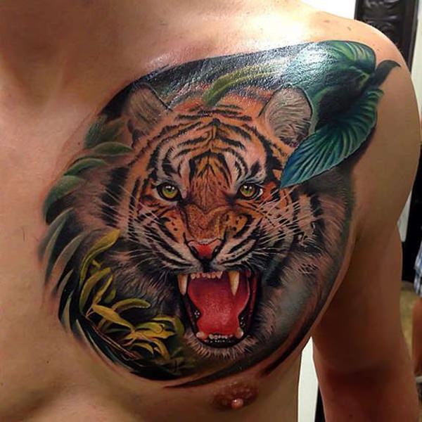 tatouage tiger 187