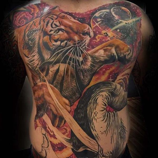 tatouage tiger 189