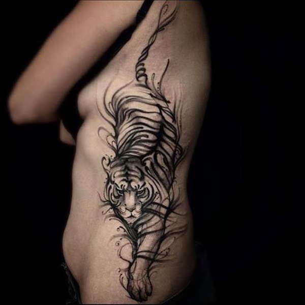 tatouage tiger 195