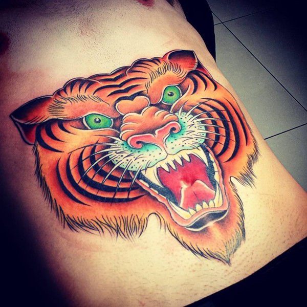 tatouage tiger 212