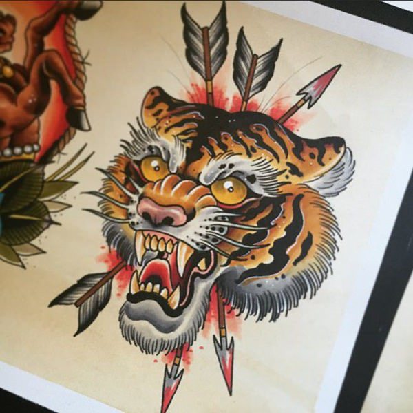 tatouage tiger 240