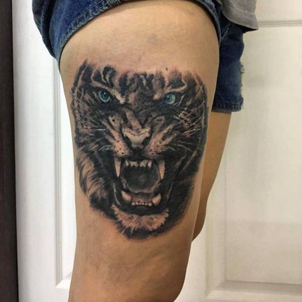 tatouage tiger 253