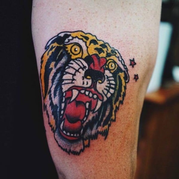 tatouage tiger 254