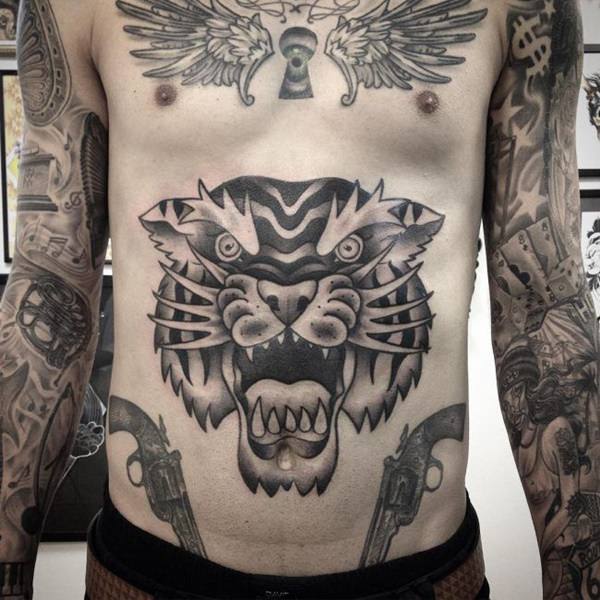 tatouage tiger 266