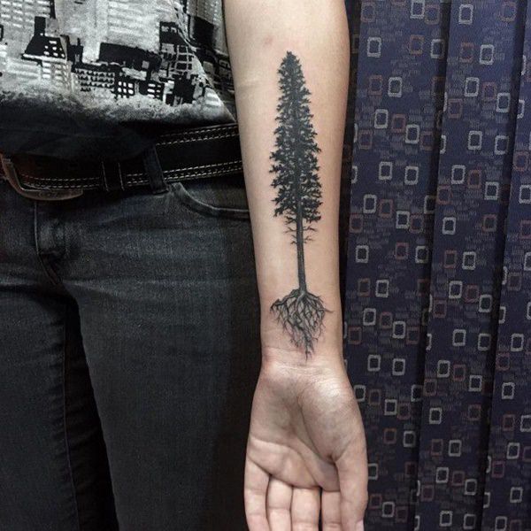 tatouage arbre 145