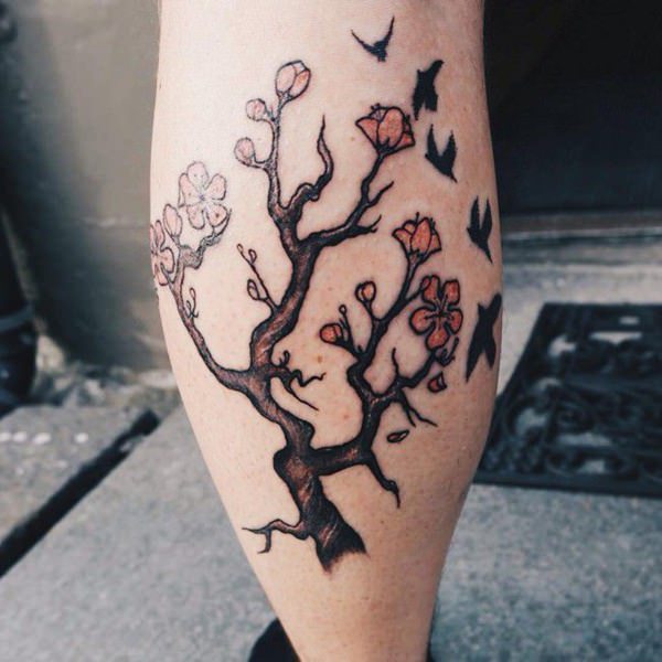 tatouage arbre 159