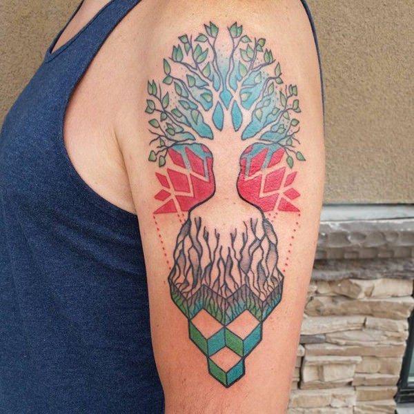 tatouage arbre 161