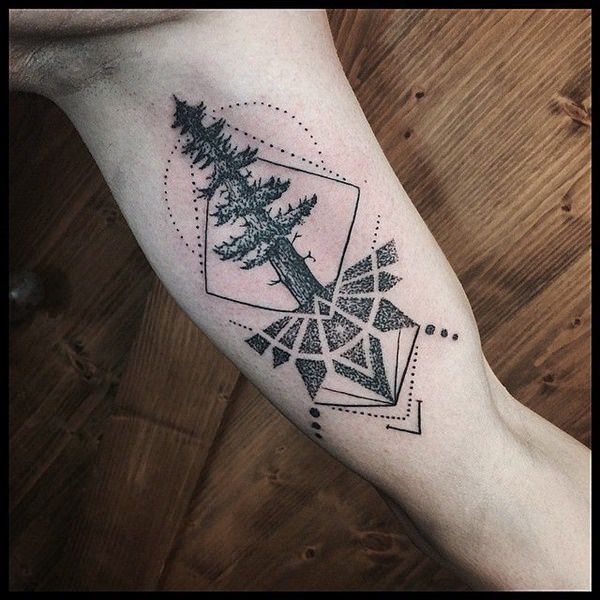 tatouage arbre 164