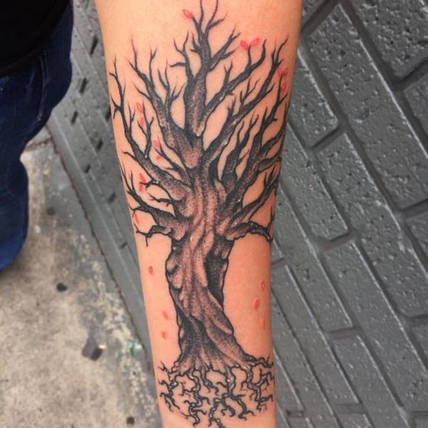 tatouage arbre 170