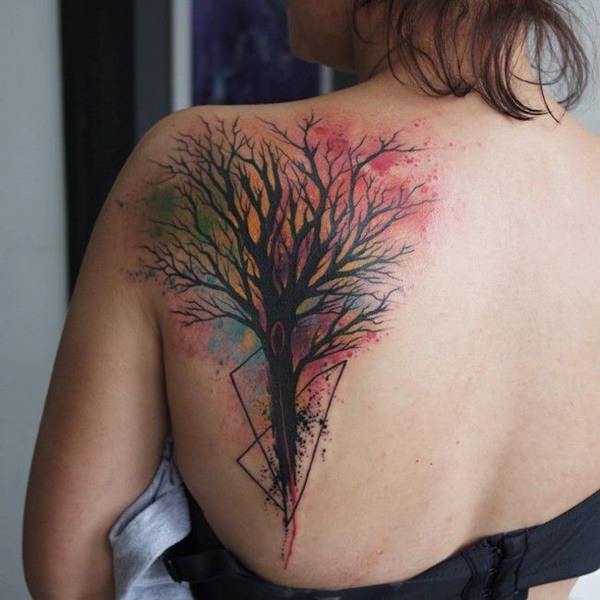tatouage arbre 177