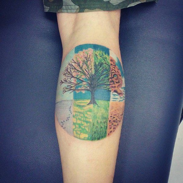 tatouage arbre 192