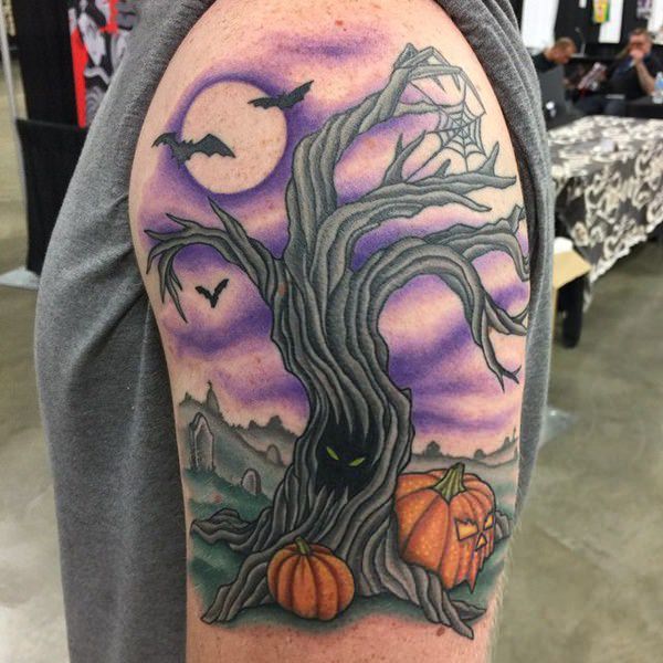 tatouage arbre 193