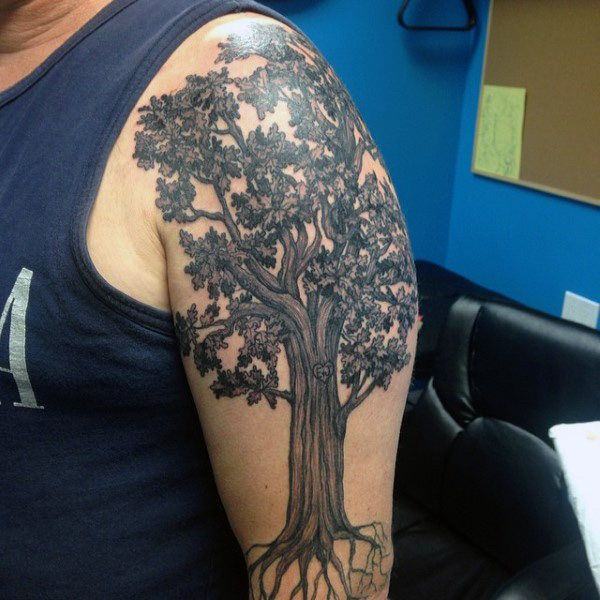 tatouage arbre 221