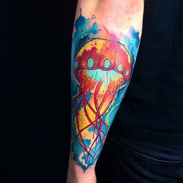 tatouage aquarelle 156