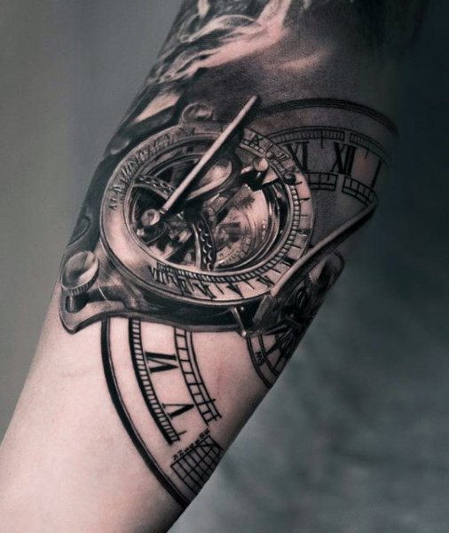 tatouage horloge 03