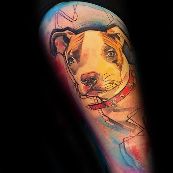 tatouage pitbull 65