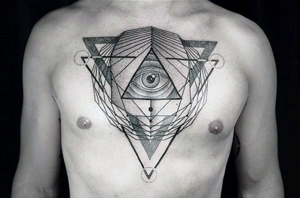 tatouage triangle 21