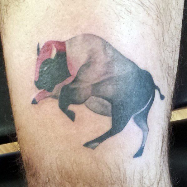 tatouage bison 117