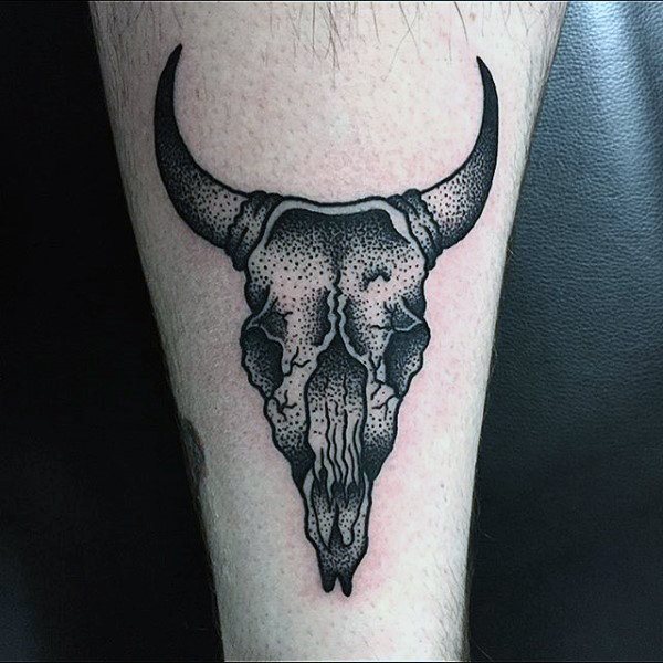 tatouage bison 95