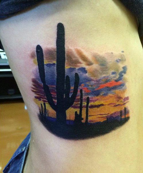 tatouage cactus 107