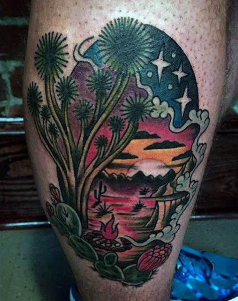tatouage cactus 123