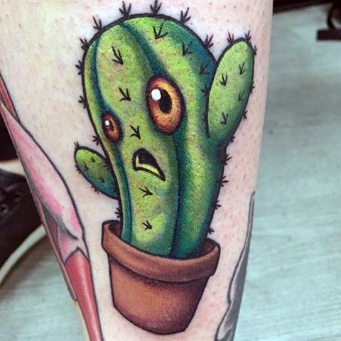 tatouage cactus 55