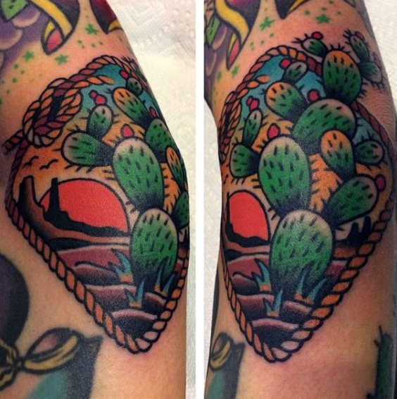 tatouage cactus 71
