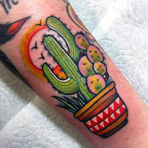 tatouage cactus 89