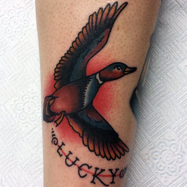 tatouage canard 10