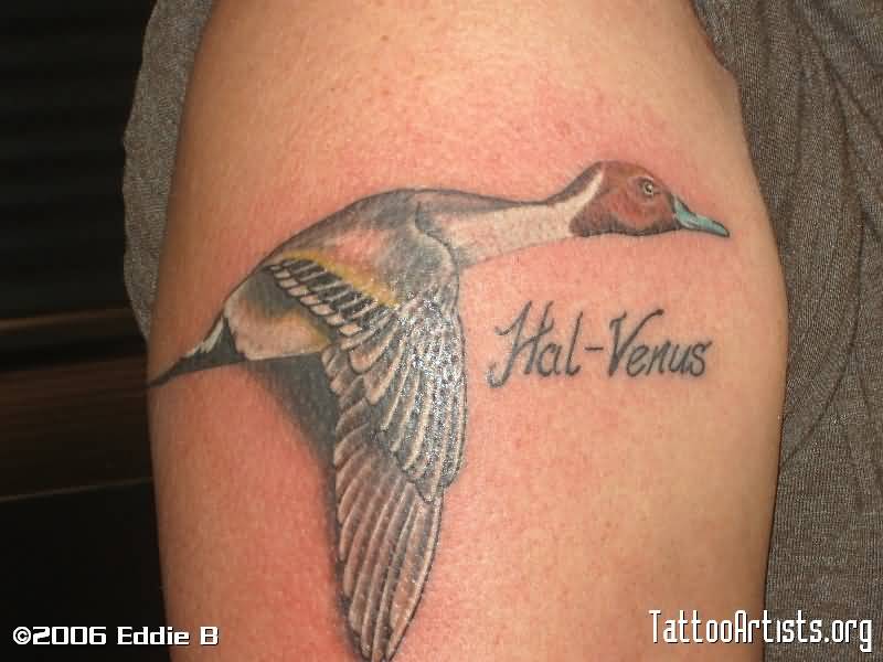 tatouage canard 128