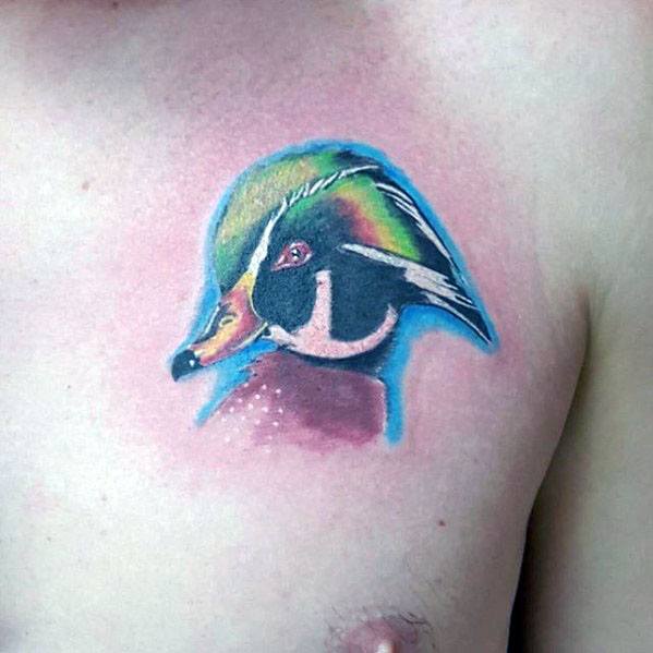 tatouage canard 150