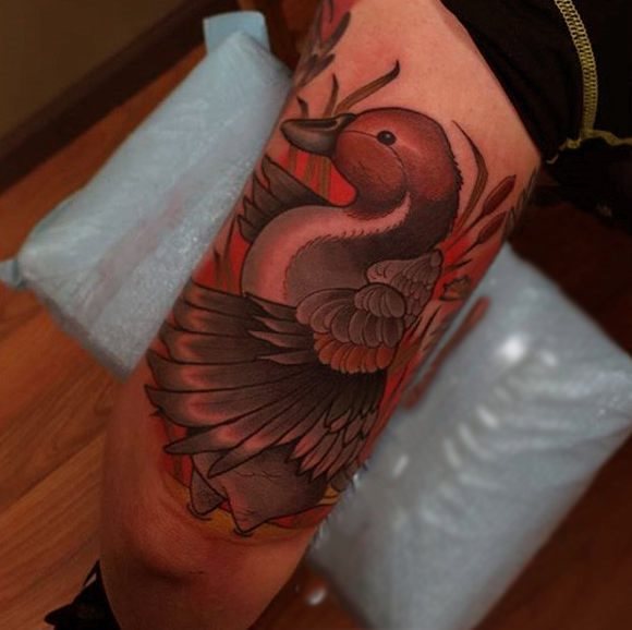 tatouage canard 162