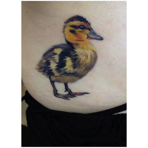 tatouage canard 18