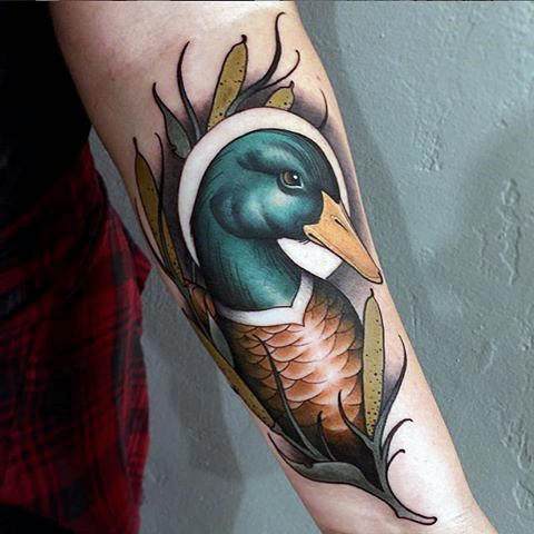 tatouage canard 196