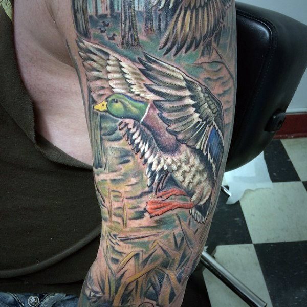 tatouage canard 198