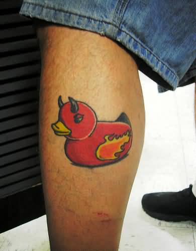 tatouage canard 204