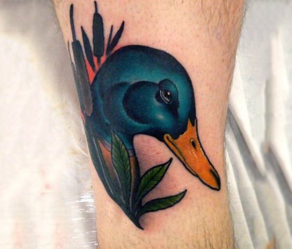 tatouage canard 22