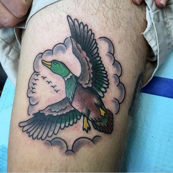 tatouage canard 228