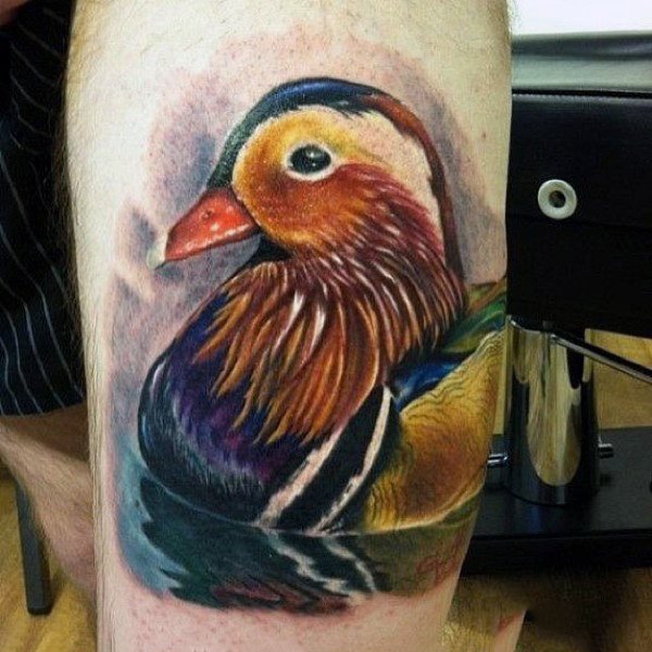 tatouage canard 48