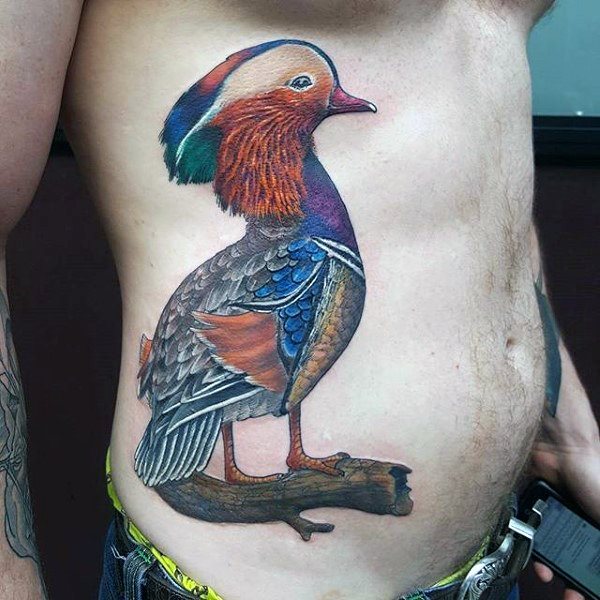 tatouage canard 62