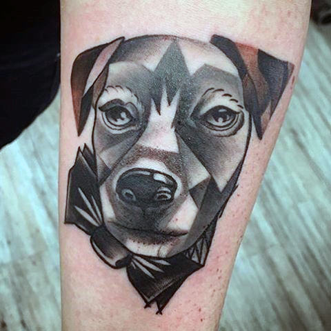 tatouage chien 114