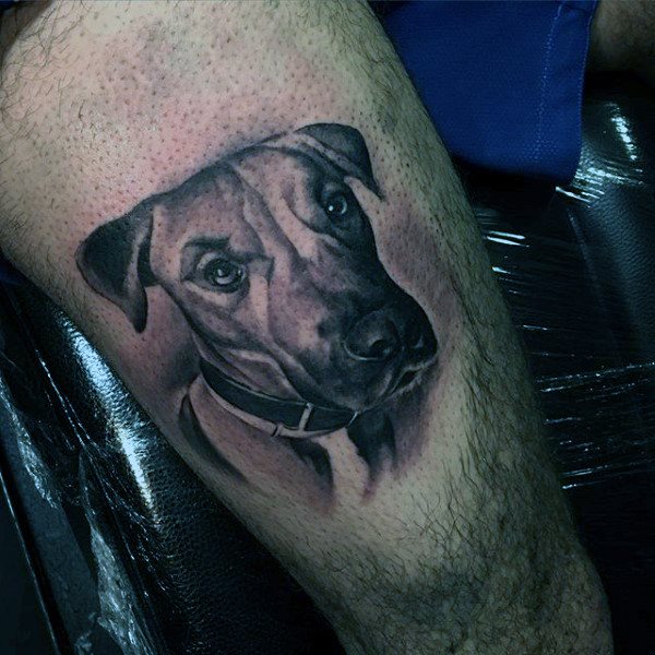 tatouage chien 122