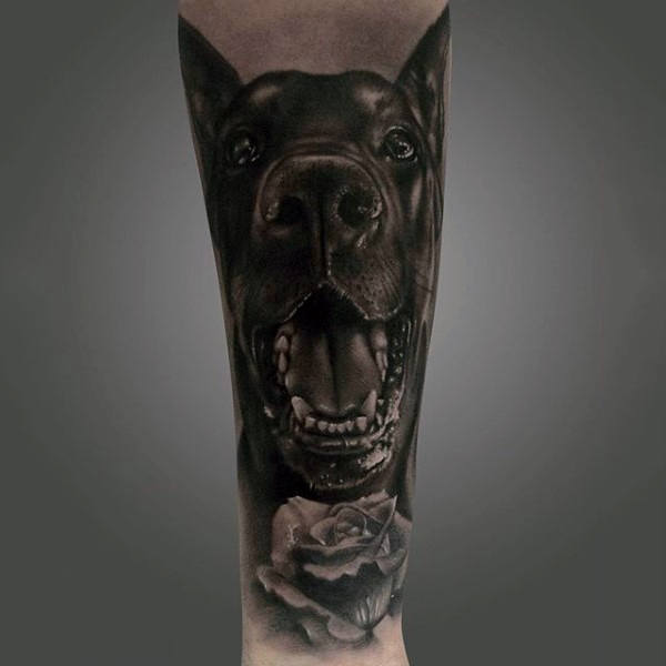 tatouage chien 20