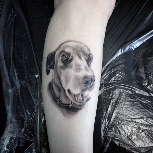 tatouage chien 22