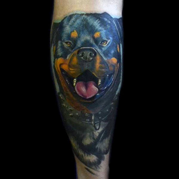 tatouage chien 28
