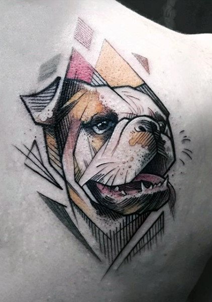 tatouage chien 32