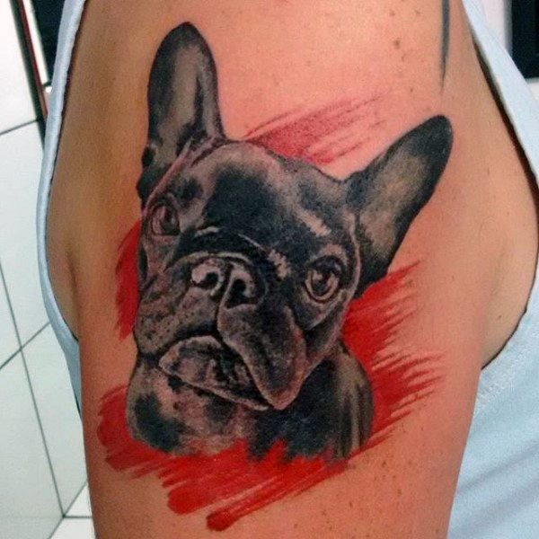 tatouage chien 34