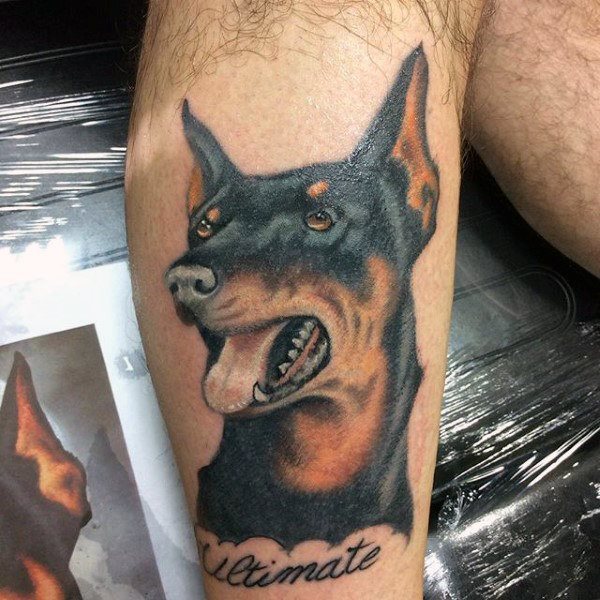 tatouage chien 36